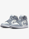 Air Jordan 1 Mid Women's Stealth Gray SAIL STEALTH BQ6472115 - JORDAN - BALAAN 3