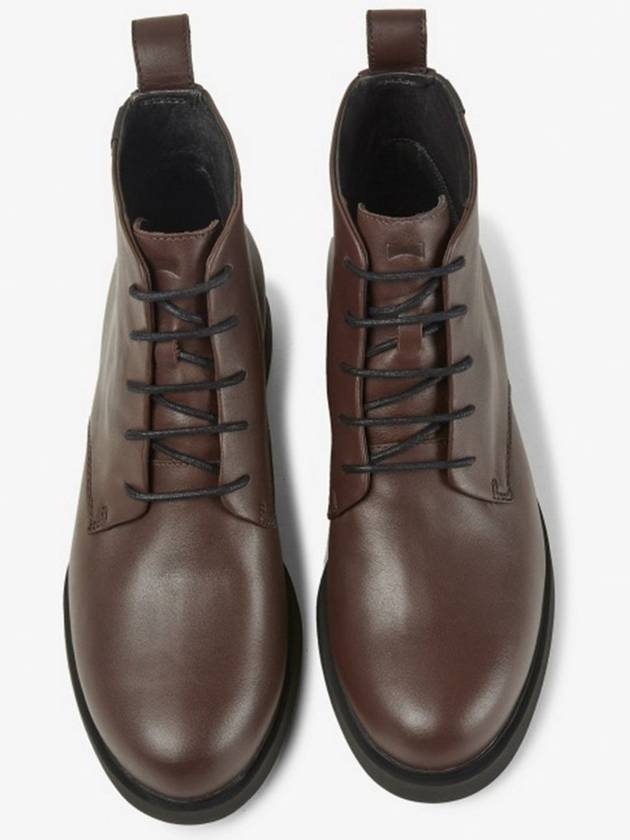 Iman Gore-Tex Lace-Up Ankle Middle Boots Brown - CAMPER - BALAAN 4