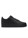 Air Force 1 07 Low Top Sneakers Triple Black - NIKE - BALAAN 4