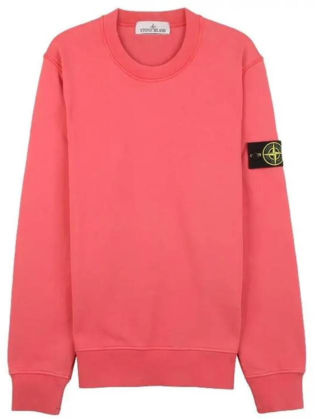 Wappen Patch Crew Neck Sweatshirt Pink - STONE ISLAND - BALAAN 2