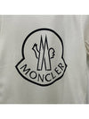 Kids Maxi Logo Short Sleeve T shirt 12Y 14Y Snow White 8C00020 83907 034 - MONCLER - BALAAN 4