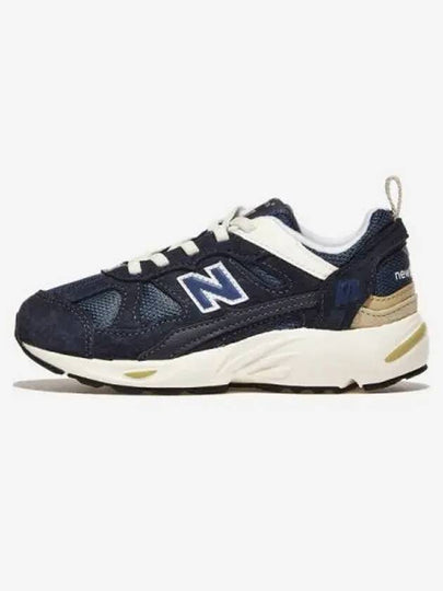 Kids 878 Low Top Sneakers Navy - NEW BALANCE - BALAAN 2