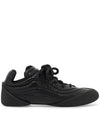 Flexion Lace-Up Low Top Sneakers Black - ALEXANDER MCQUEEN - BALAAN 2