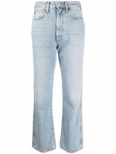 Pinch Waist Kick Flare Denim Jeans Blue - AGOLDE - BALAAN 2