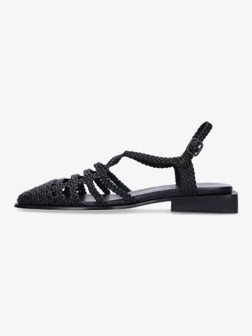 Varana sandals black WFR23BARA001BLACK - HEREU - BALAAN 1