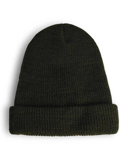 Off-White 'Bookish' Green Wool Beanie - OFF WHITE - BALAAN 2