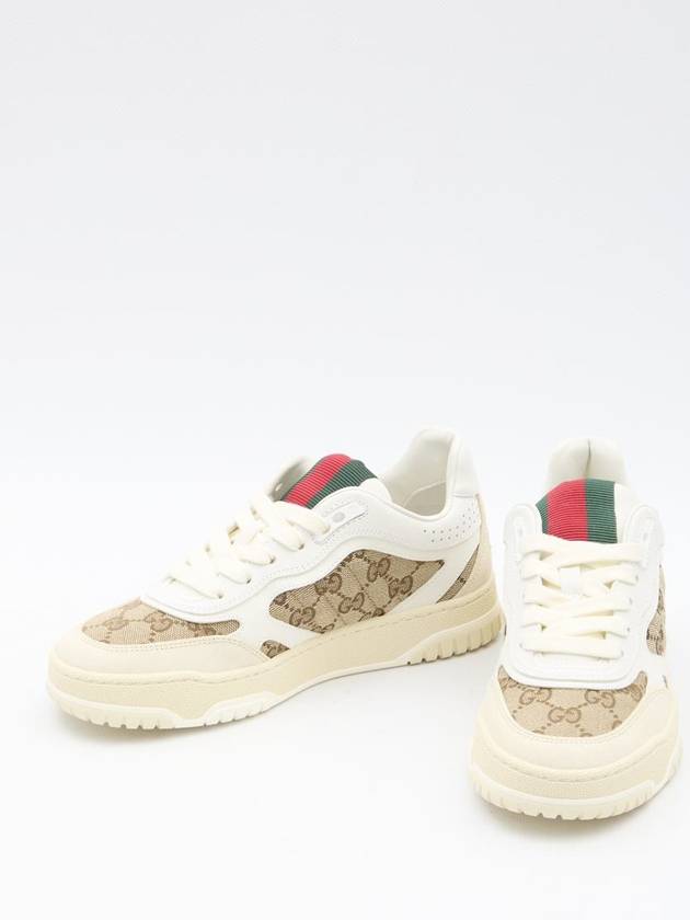 Original GG Canvas Low Top Sneakers Beige White - GUCCI - BALAAN 6