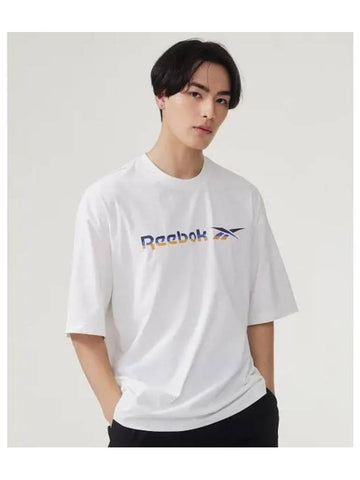 Primary Big Logo T Shirt White - REEBOK - BALAAN 1