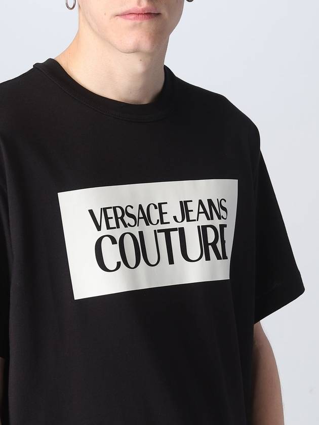 T-shirt Versace Jeans Couture con stampa logo - VERSACE - BALAAN 3