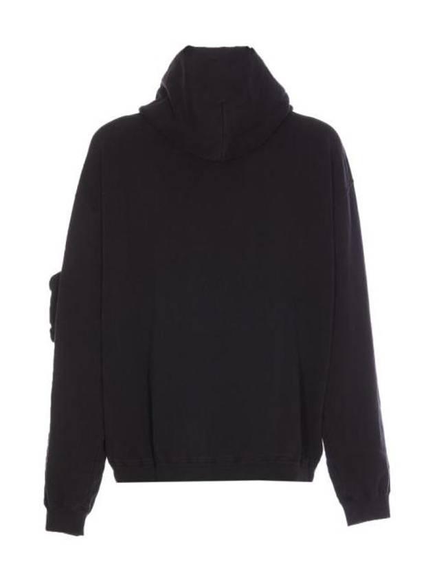 Wide Sleeve Hoodie Black - MAISON MARGIELA - BALAAN 3