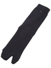 Tabi Ribbed Wool Blend Socks Black - MAISON MARGIELA - BALAAN 11