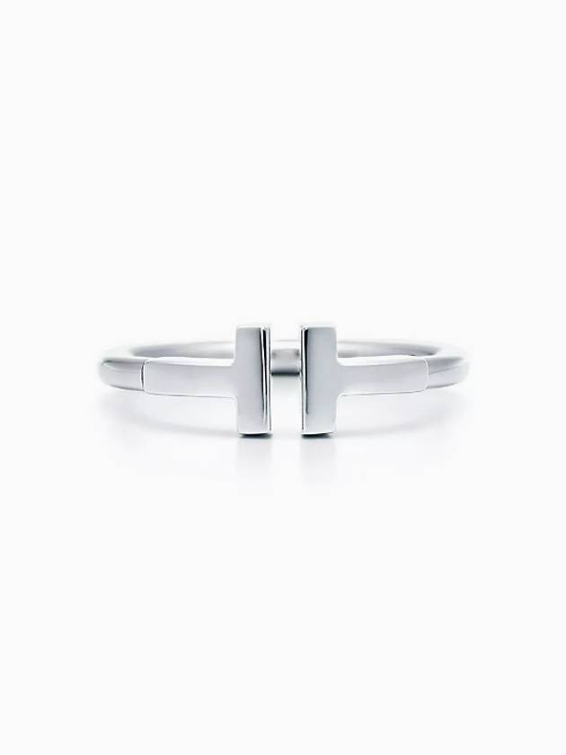 T Wire 18K Ring Silver - TIFFANY & CO. - BALAAN 3