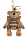 Vintage Check Cashmere Thomas Bear Key Holder Beige - BURBERRY - BALAAN 2