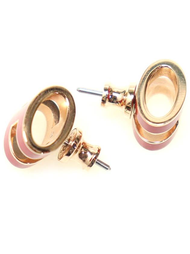 H608001F Rose Extreme POP H Ache Earrings - HERMES - BALAAN 5