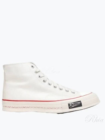 0123201001003 Ivory Skagway High Top Sneakers - VISVIM - BALAAN 1