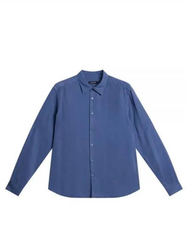 SLIM LS COMFORT TENCEL SHIRT FMST10241O206 Men's slim long sleeve comfort tencel shirt - J.LINDEBERG - BALAAN 2