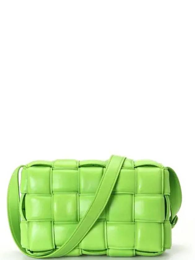 Bottega Veneta Padded Cassette Bag 26 Green 591970VCQR13815 - SAINT LAURENT - BALAAN 3