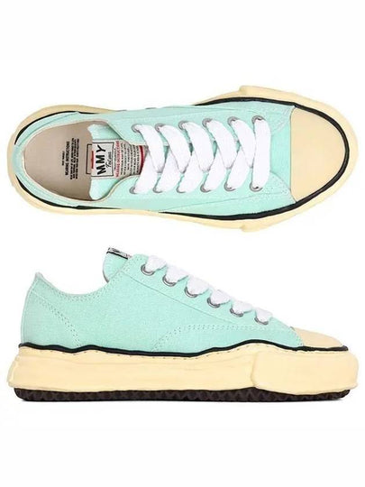 Peterson VL OG Sole Canvas Low Top Sneakers Light Green - MIHARA YASUHIRO - BALAAN 2