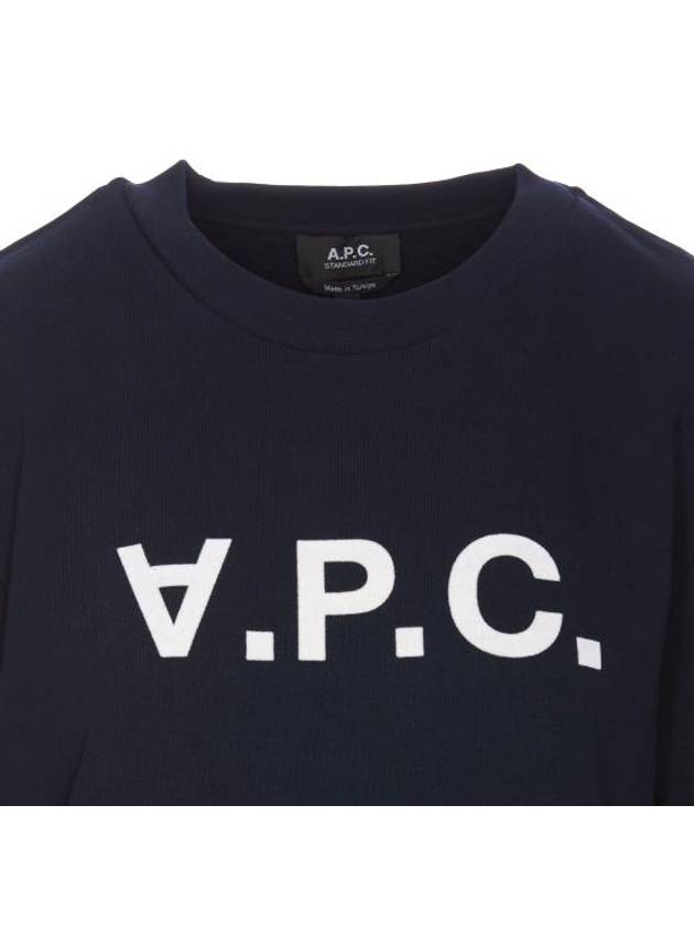 Grand VPC Sweatshirt Blue - A.P.C. - BALAAN 5