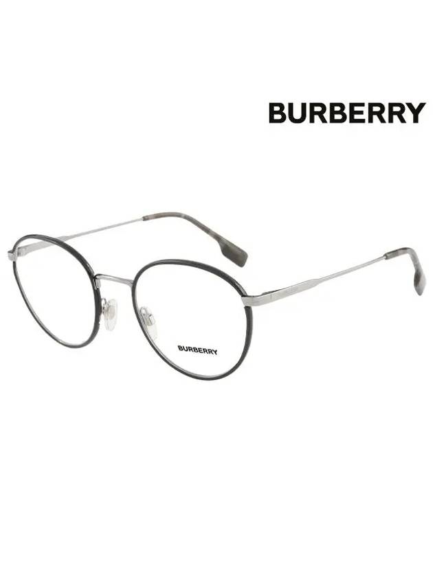 Eyewear Round Metal Eyeglasses Black - BURBERRY - BALAAN 2