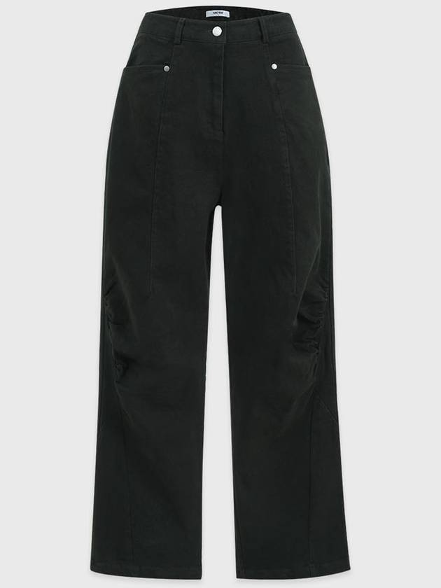 Solid rivet shirring point pants - MICANE - BALAAN 5