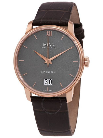 Mido Baroncelli Automatic Grey Dial Watch M0274263608800 - MIDO - BALAAN 1