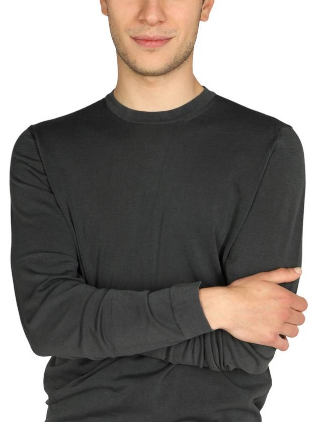 COTTON CREW NECK SWEATER - DRUMOHR - BALAAN 4