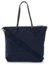 Virginia Nylon Tote Bag Navy - TORY BURCH - BALAAN 4