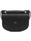 Geneve Mini Saffiano Cross Bag Black - A.P.C. - BALAAN 2