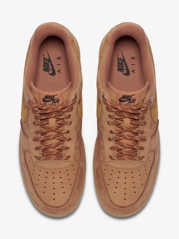 Air Force 1 07 WB Low Top Sneakers Brown - NIKE - BALAAN 5