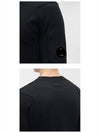 Men's Lens Wappen Long Sleeve Knit Top Black - CP COMPANY - BALAAN 7