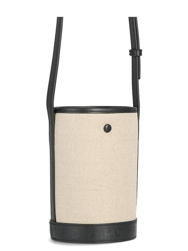 Helen Canvas Small Bucket Bag Beige - A.P.C. - BALAAN.