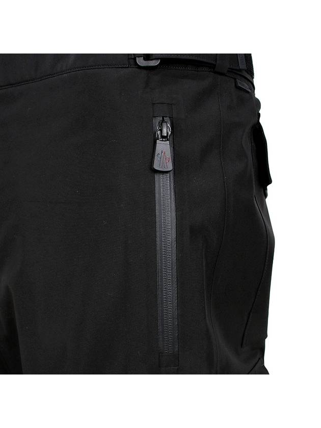 Grenoble Cargo Ski Straight Pants Black - MONCLER - BALAAN 8