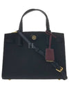 Robinson Small Tote Bag Black - TORY BURCH - BALAAN 2