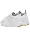 Rockaway Leather Low Top Sneakers White - ACNE STUDIOS - BALAAN 5