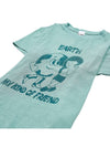 Classic Earth Print T-Shirt 02402WCGT280 - RE/DONE - BALAAN 4
