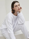 Classic Loose Sweatshirt White - ARIFF - BALAAN 1