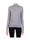 Wool Turtleneck Grey - EMPORIO ARMANI - BALAAN 2