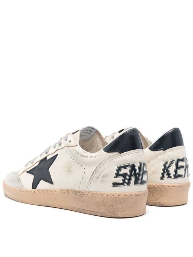 Heren Ball Star Low Top Sneakers White - GOLDEN GOOSE - BALAAN 4