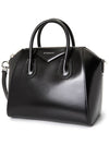 Antigona Leather Small Tote Bag Black - GIVENCHY - BALAAN 3