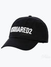 Logo Base Ball Cap Black - DSQUARED2 - BALAAN 2