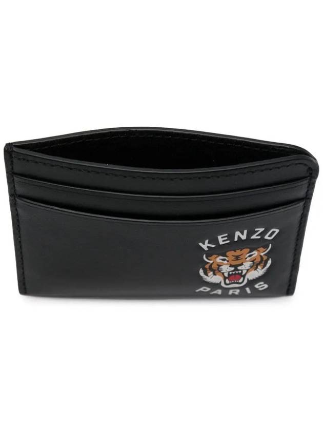 Tiger Logo Card Wallet Black 5PM600 L47 99 - KENZO - BALAAN 4