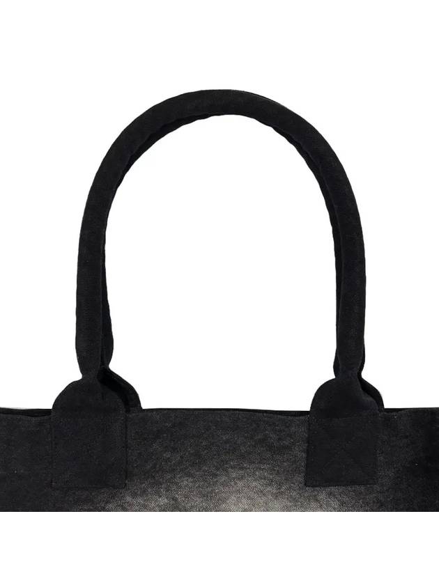 Yenky Small Cotton Tote Bag Black - ISABEL MARANT - BALAAN 7