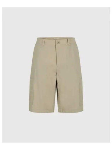 TRAVISMATHEW Men s Cargo Shorts Beige - TRAVIS SCOTT - BALAAN 1