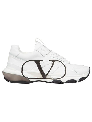 V Logo Bounce Low Top Sneakers White - VALENTINO - BALAAN 1