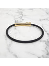 V logo signature bracelet bracelet black 4Y2J0R51 ZBL 0NO - VALENTINO - BALAAN 6