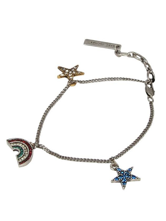 Mini Rainbow Charm Decoration Chain Bracelet M0010744 601 RED MULTI MJA351 - MARC JACOBS - BALAAN 2