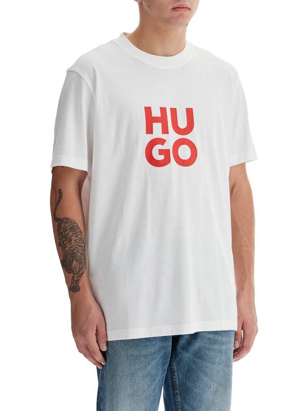 t-shirt with logo print - HUGO BOSS - BALAAN 2