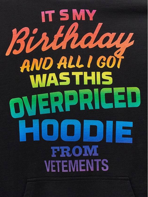 Vetements Overpriced Birthday Hoodie - VETEMENTS - BALAAN 4