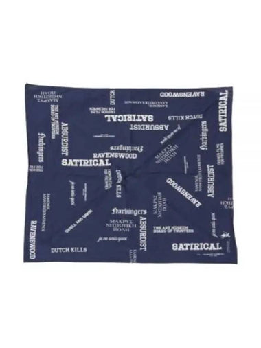 24 Printed Bandana A Navy Type 24S1H036 OR473 BD008B - ENGINEERED GARMENTS - BALAAN 1